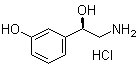 (+)-Norphenylephrine hydrochloride molecular structure (CAS 636-87-3)