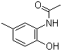 2-Acetamido-4-methylphenol molecular structure (CAS 6375-17-3)