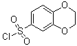 structure of CAS# 63758-12-3, 1,4-Benzodioxane-6-sulfonyl chloride;2,3-Dihydro-1,4-benzodioxin-6-sulfonyl chloride