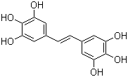 structure of CAS# 637776-83-1, 4,3',5'-Trihydroxyresveratrol;5,5'-(1E)-1,2-Ethenediylbis-1,2,3-benzenetriol