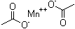 structure of CAS# 638-38-0, Manganese(II) acetate;Manganous acetate
