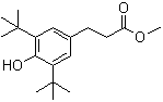 structure of CAS# 6386-38-5, Methyl 3-(3,5-di-tert-butyl-4-hydroxyphenyl)propionate;3,5-Bis(1,1-dimethylethyl)-4-hydroxybenzenepropanoic acid methyl ester