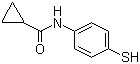 structure of CAS# 639090-54-3, N-(4-Mercaptophenyl)cyclopropanecarboxamide