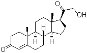 去氧皮质酮分子结构 (CAS 64-85-7)