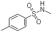 structure of CAS# 640-61-9, N-Methyl-p-toluenesulfonamide;N,4-dimethyl-benzenesulfonamide
