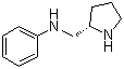 structure of CAS# 64030-44-0, (2S)-(Anilinomethyl)pyrrolidine;(S)-2-(Anilinomethyl)pyrrolidine; (S)-2-(Phenylaminomethyl)pyrrolidine