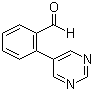 结构式 CAS# 640769-71-7, 2-(嘧啶-5-基)苯甲醛