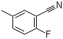 2-Fluoro-5-methylbenzonitrile molecular structure (CAS 64113-84-4)