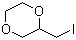 structure of CAS# 64179-17-5, 2-(Iodomethyl)-1,4-dioxane;2-Iodomethyl-1,4-dioxane