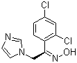 结构式 CAS# 64211-06-9, (Z)-2'-(1H-咪唑-1-基)-2,4-二氯苯乙酮肟