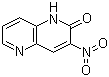 structure of CAS# 64222-33-9, 3-Nitro-1,5-naphthyridin-2(1H)-one;2-Hydroxy-3-nitro-1,5-naphthyridine