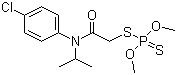 structure of CAS# 64249-01-0, Anilofos;S-(2-((4-Chlorophenyl)(1-methylethyl)amino)-2-oxoethyl) O,O-dimethyl phosphorodithioate