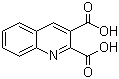 2,3-Quinoline dicarboxylic acid  molecular structure (CAS 643-38-9)