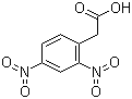 2,4-Dinitrophenylacetic acid molecular structure (CAS 643-43-6)