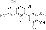 结构式 CAS# 643-84-5, 氯化锦葵色素