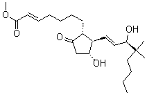 Gemeprost molecular structure (CAS 64318-79-2)