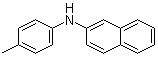 结构式 CAS# 644-16-6, N-(对甲苯基)-2-萘胺