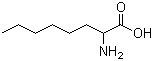 结构式 CAS# 644-90-6, (+/-)-2-氨基辛酸