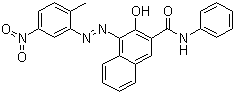 颜料红 22分子结构 (CAS 6448-95-9)