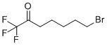 structure of CAS# 647831-24-1, 7-Bromo-1,1,1-trifluoroheptan-2-one