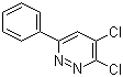 structure of CAS# 64942-62-7, 3,4-Dichloro-6-phenylpyridazine;3-Phenyl-5,6-dichloropyridazine