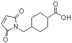 N-(4-Carboxycyclohexylmethyl)maleimide molecular structure (CAS 64987-82-2)