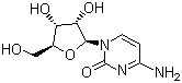 Cytidine molecular structure (CAS 65-46-3)