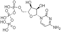结构式 CAS# 65-47-4, 胞苷-5'-三磷酸