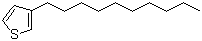 3-Decylthiophene molecular structure (CAS 65016-55-9)