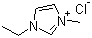 structure of CAS# 65039-09-0, 1-Ethyl-3-methylimidazolium chloride
