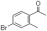 structure of CAS# 65095-33-2, 4'-Bromo-2'-methylacetophenone;1-(4-Bromo-2-methylphenyl)ethanone