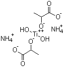 structure of CAS# 65104-06-5, Dihydroxybis(ammonium lactato)titanium(IV);Lactic acid titanium chelate ammonium salt