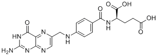 结构式 CAS# 65165-91-5, D-叶酸