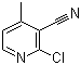 structure of CAS# 65169-38-2, 2-Chloro-4-methylpyridine-3-carbonitrile