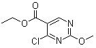 structure of CAS# 65269-18-3, 4-Chloro-2-methoxypyrimidine-5-carboxylic acid ethyl ester;Ethyl 4-chloro-2-methoxypyrimidine-5-carboxylate