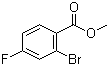 2-溴-4-氟苯甲酸甲酯分子结构 (CAS 653-92-9)