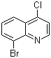 8-Bromo-4-chloroquinoline molecular structure (CAS 65340-71-8)