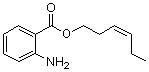 cis-3-Hexenyl anthranilate molecular structure (CAS 65405-76-7)