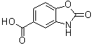 2-Oxo-2H-benzoxazole-5-carboxylic acid molecular structure (CAS 65422-72-2)