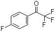 结构式 CAS# 655-32-3, 4'-氟-2,2,2-三氟苯乙酮