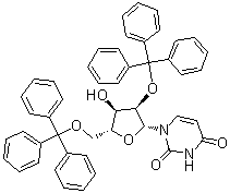 2',5'-Ditrityluridine molecular structure (CAS 6554-11-6)