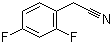 2,4-Difluorobenzyl cyanide molecular structure (CAS 656-35-9)