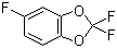2,2,5-三氟-1,3-苯并二恶茂分子结构 (CAS 656-43-9)