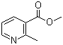 structure of CAS# 65719-09-7, Methyl 2-methylnicotinate;Methyl 2-methylpyridine-3-carboxylate