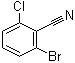 2-Bromo-6-chlorobenzonitrile molecular structure (CAS 6575-08-2)