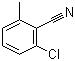 结构式 CAS# 6575-09-3, 2-氯-6-甲基苯甲腈