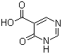 结构式 CAS# 65754-04-3, 6-氧代-1,6-二氢嘧啶-5-甲酸