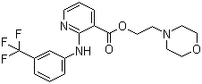 Morniflumate molecular structure (CAS 65847-85-0)