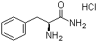 L-Phenylalaninamide hydrochloride molecular structure (CAS 65864-22-4)