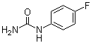 4-Fluorophenylurea molecular structure (CAS 659-30-3)